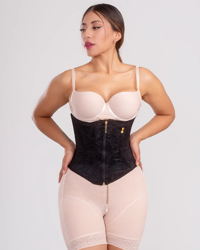 Cinturilla extrema luxury doble compresion negra