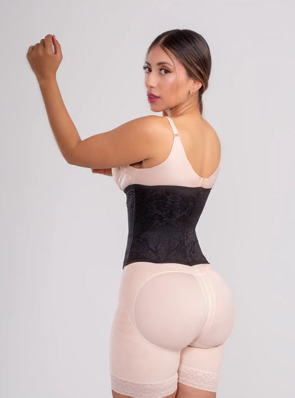 Cinturilla extrema luxury doble compresion negra