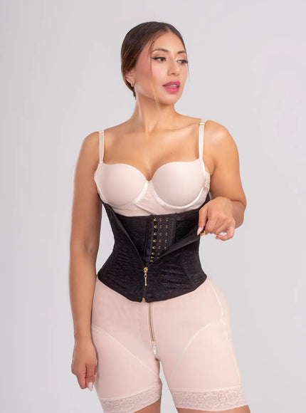 Cinturilla extrema luxury doble compresion negra