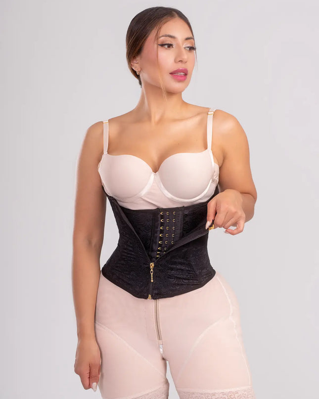 Cinturilla extrema luxury doble compresion negra