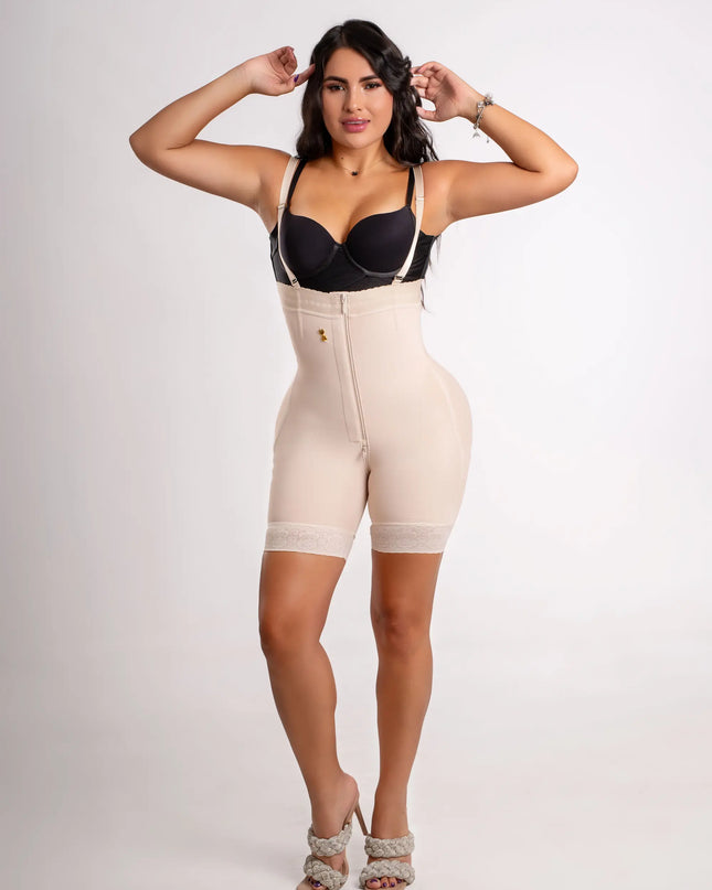 Strapless cierre invisible y cola invisible