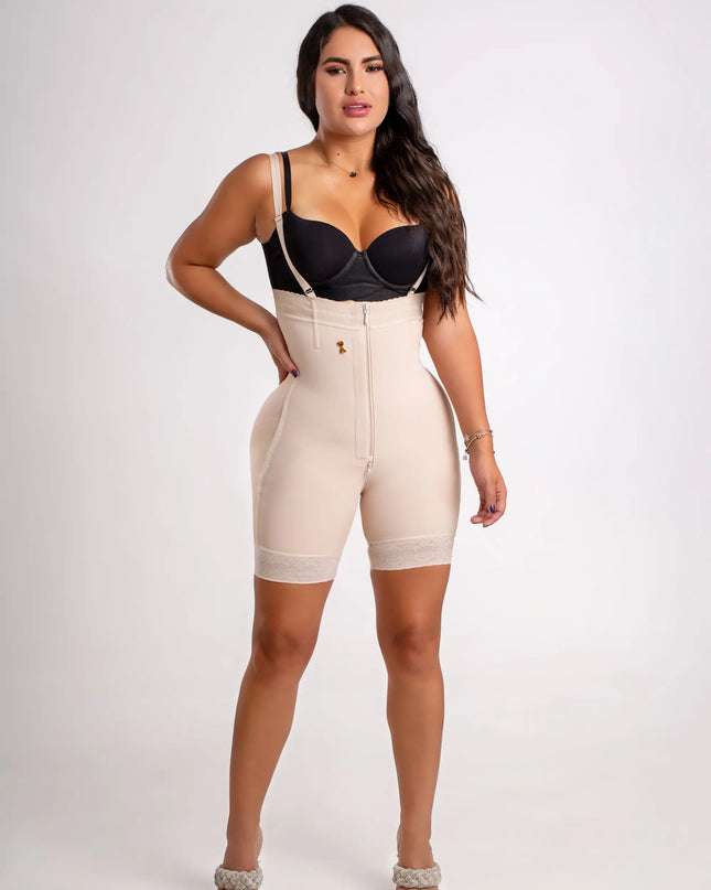 Strapless cierre invisible y cola invisible